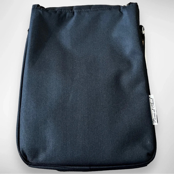 PICNIC AT ASCOT Original Wine and Cheese Cooler With Acrylic Wine Glasses NWOT - Picture 3 of 14